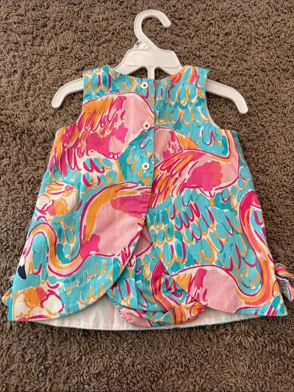 Lilly Pulitzer bright flamingo